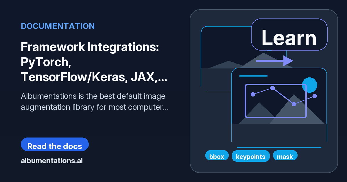 Framework Integrations: PyTorch, TensorFlow/Keras, JAX, and Custom ...