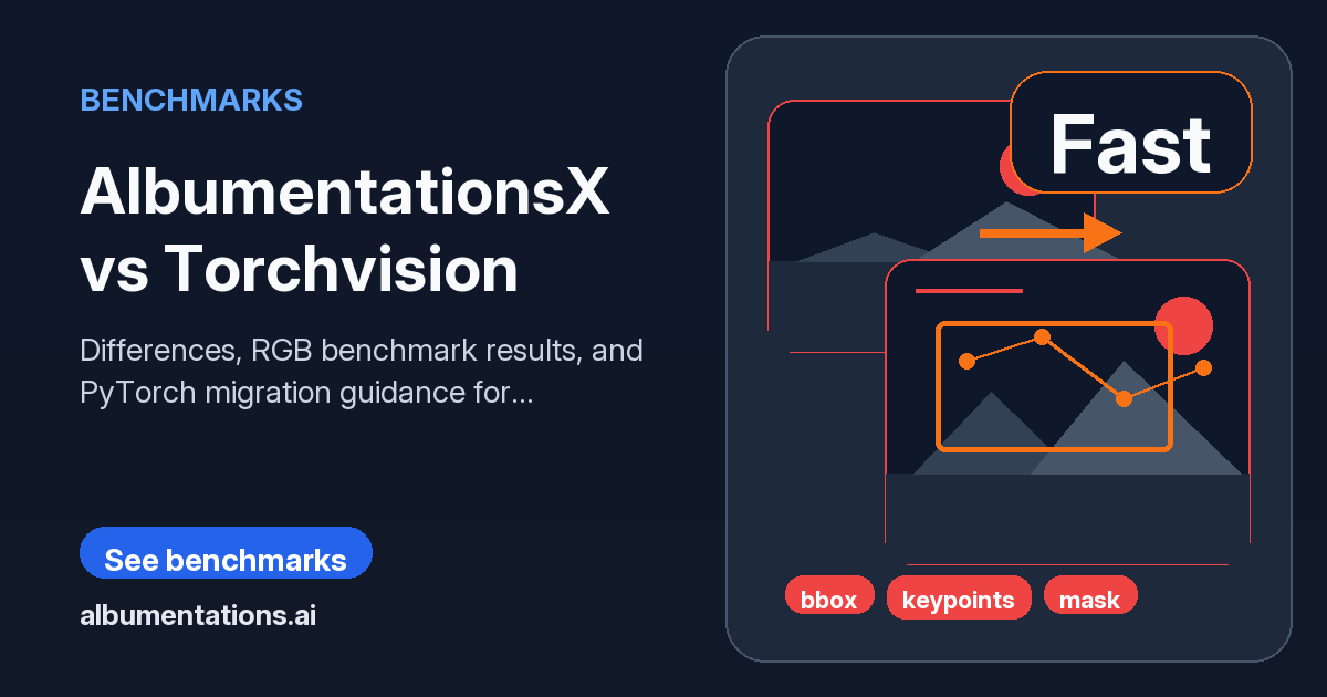 AlbumentationsX vs Torchvision | Albumentations